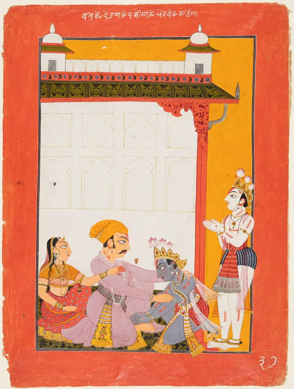 Depiction of Devaki by anonymous