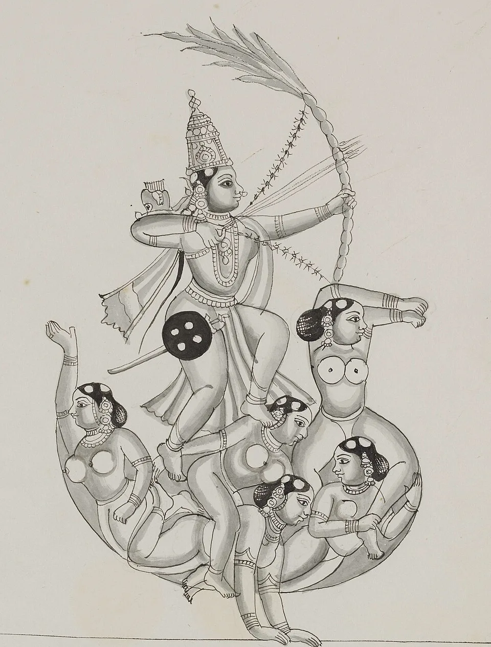 Depiction of Rati by unknown author