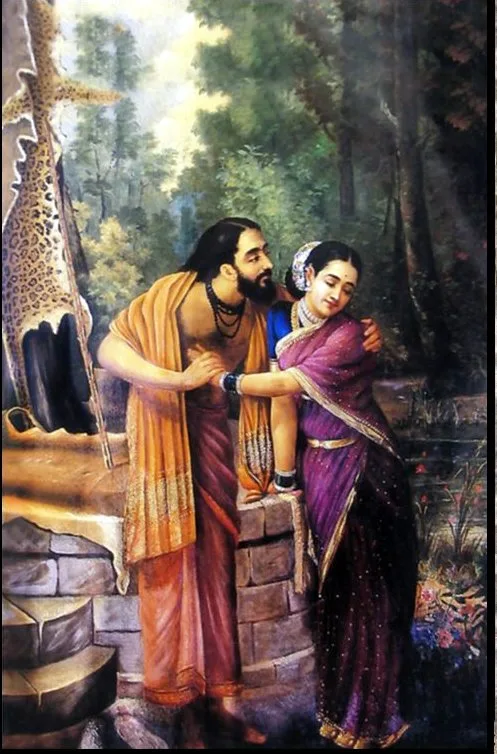 Depiction of Subhadra by Raja Ravi Varma