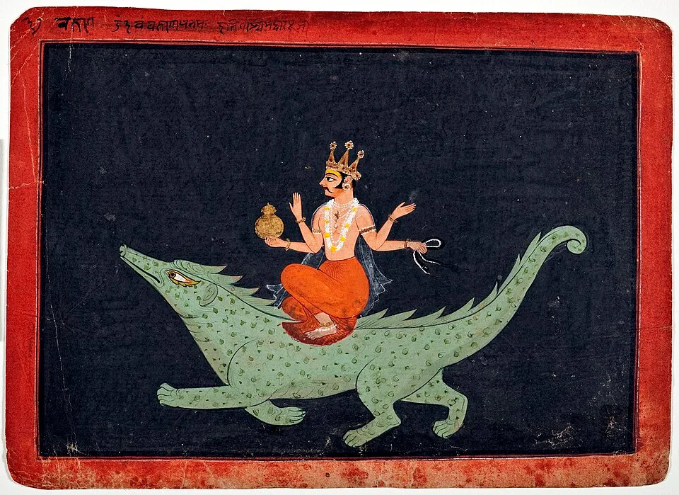 Depiction of Varuna by unknown author