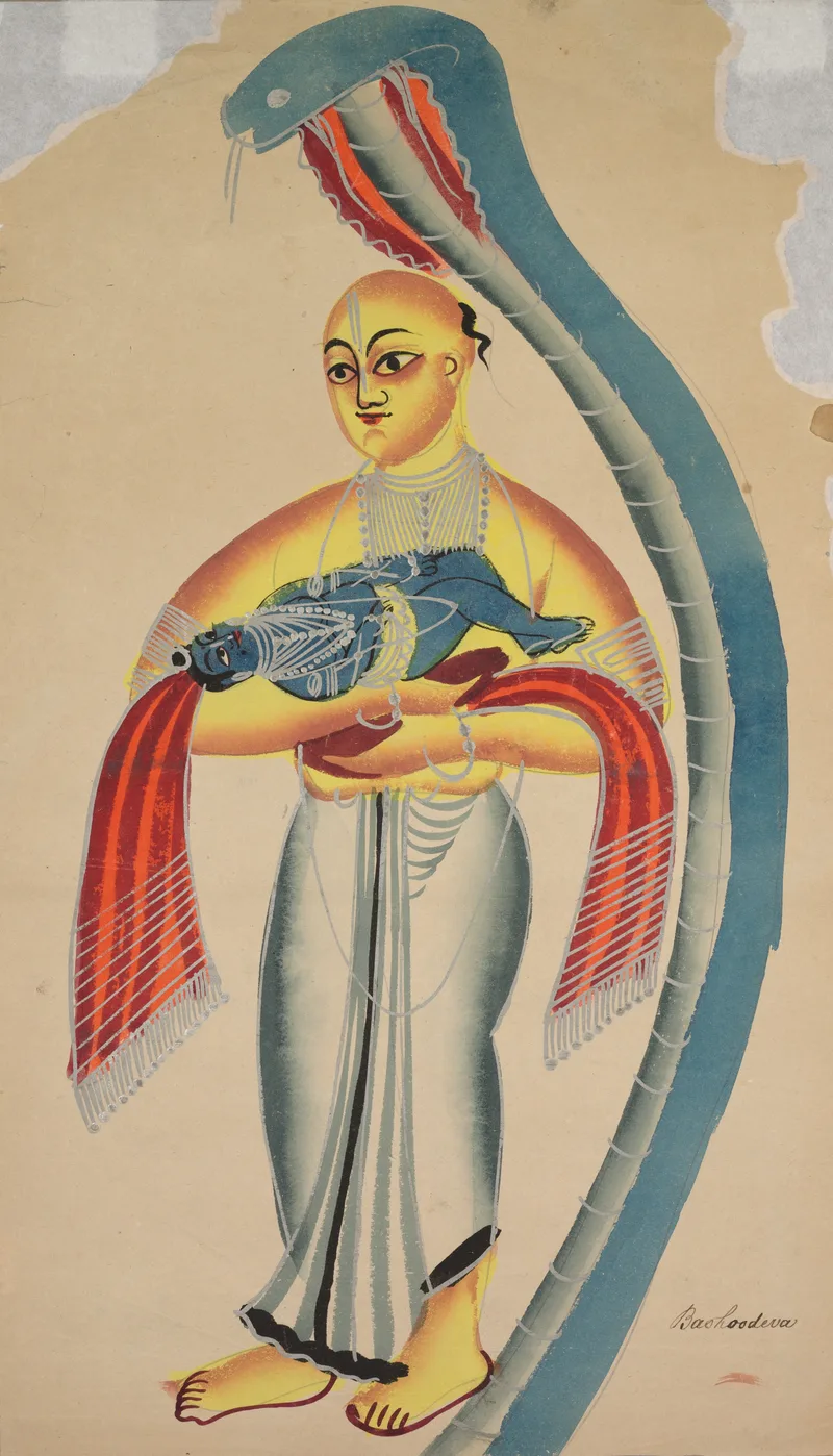 Depiction of Vasudeva