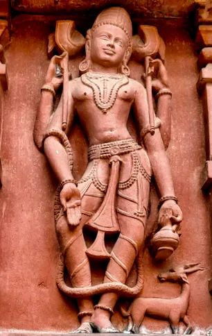 Depiction of Vāyu by Ms Sarah Welch