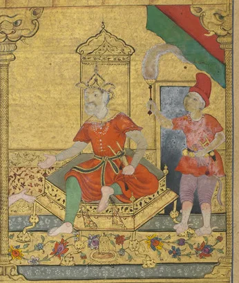 Depiction of Vibhishana by Shyam Sundar , (Indian, Mughal dynasty