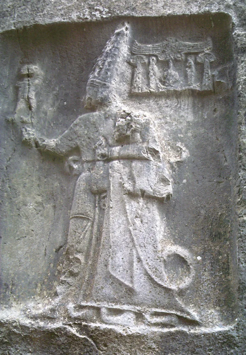 Depiction of Tudhaliya IV by w:en:User:AtilimGunesBaydin