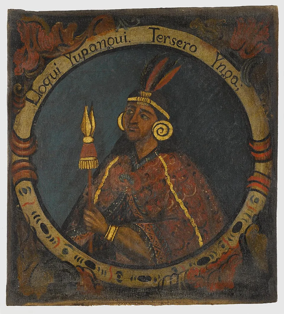 Depiction of Lloque Yupanqui