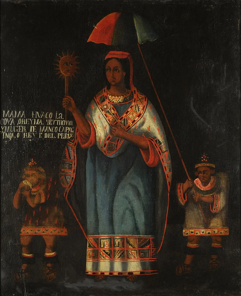 Depiction of Mama Huaco by anonymous