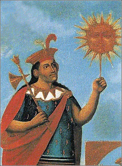 Depiction of Manco Cápac by Unknown author