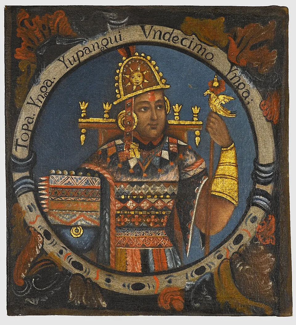 Depiction of Tupac Inca Yupanqui