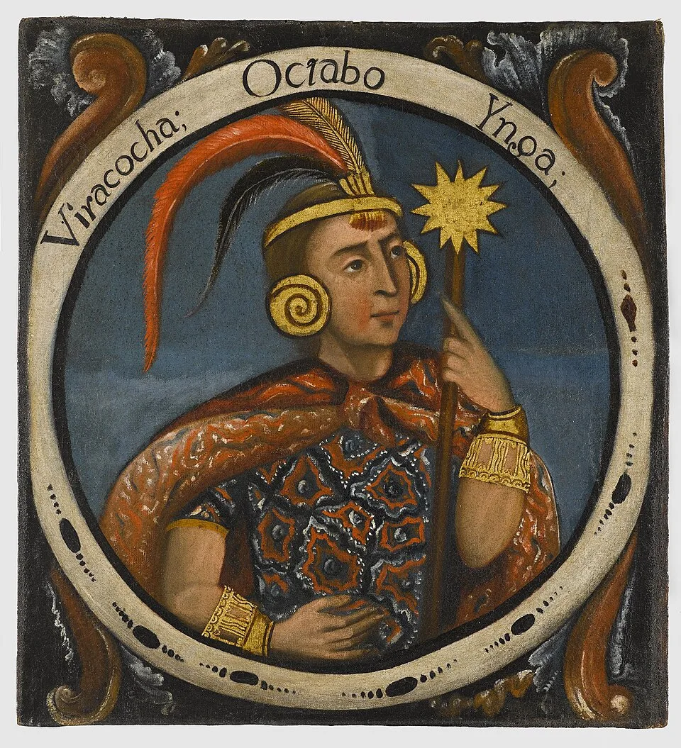 Depiction of Viracocha Inca