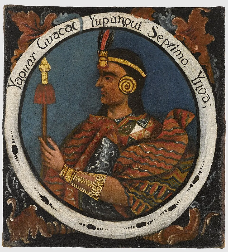 Depiction of Yáhuar Huácac