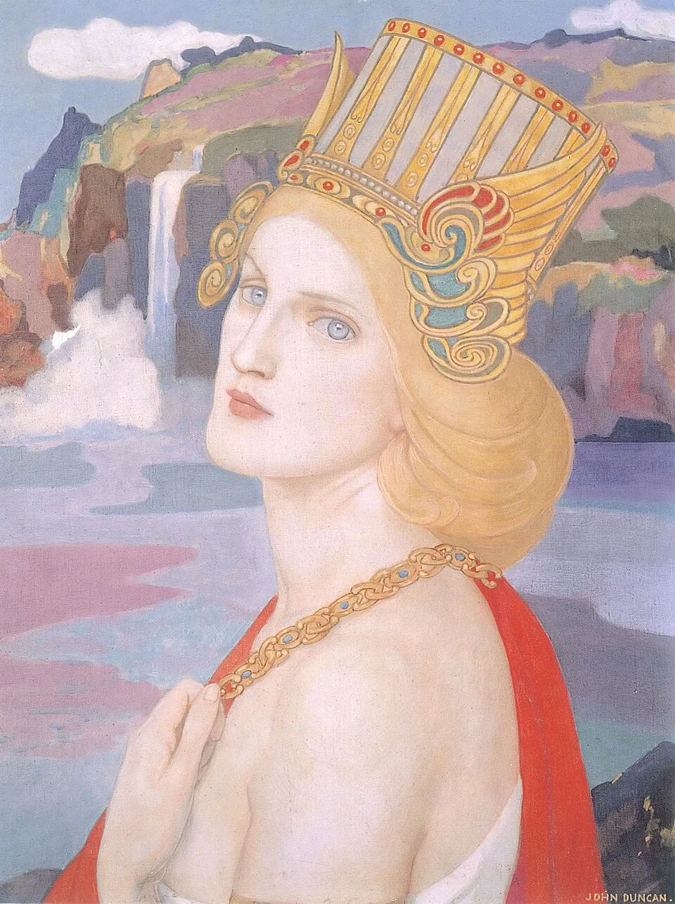 Depiction of Aífe by John Duncan (1866-1945)