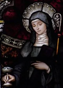 Depiction of Brigid