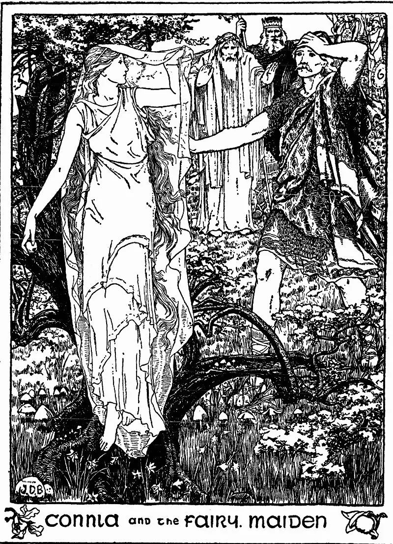 Depiction of Connla