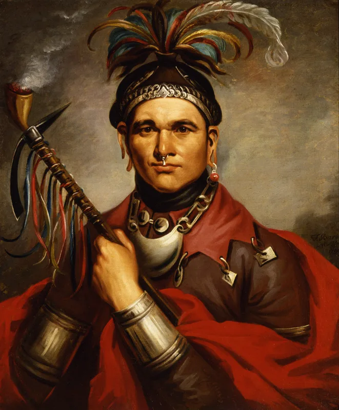 Depiction of Cornplanter by F. Bartoli