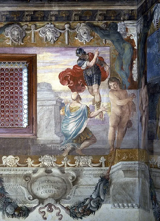 Depiction of Iulius Proculus by Agostino Carracci / Ludovico Carracci / Annibale Carracci