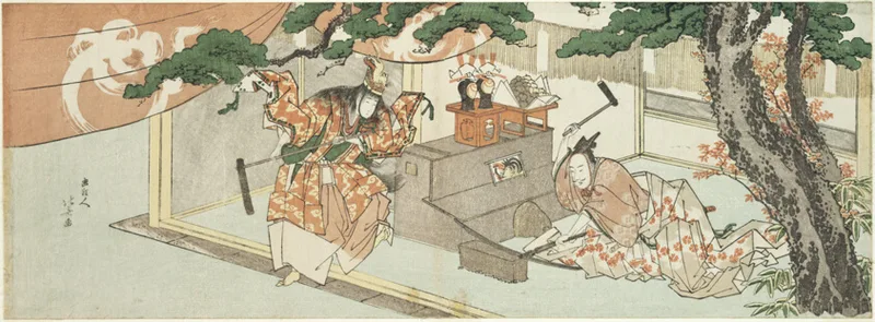 Depiction of Inari