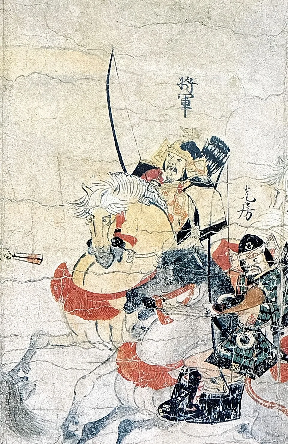 Depiction of Minamoto no Yoriyoshi by Unknown author