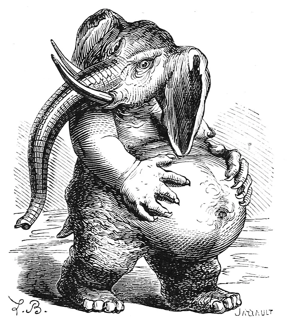 Depiction of Behemoth by Louis Le Breton