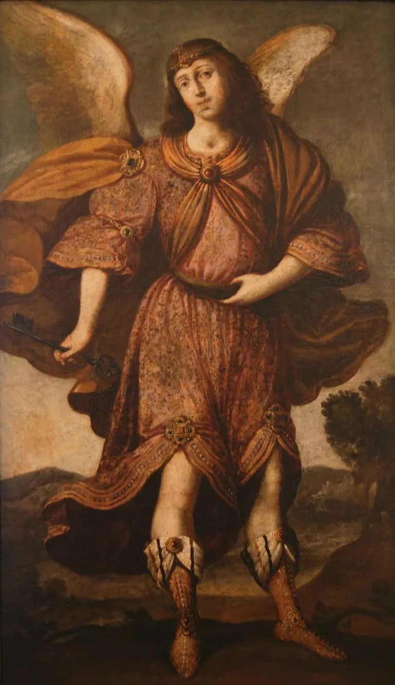 Depiction of Raziel by Francisco de Zurbarán