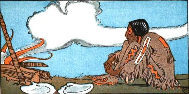 Depiction of Iktómi by Gertrude Spaller