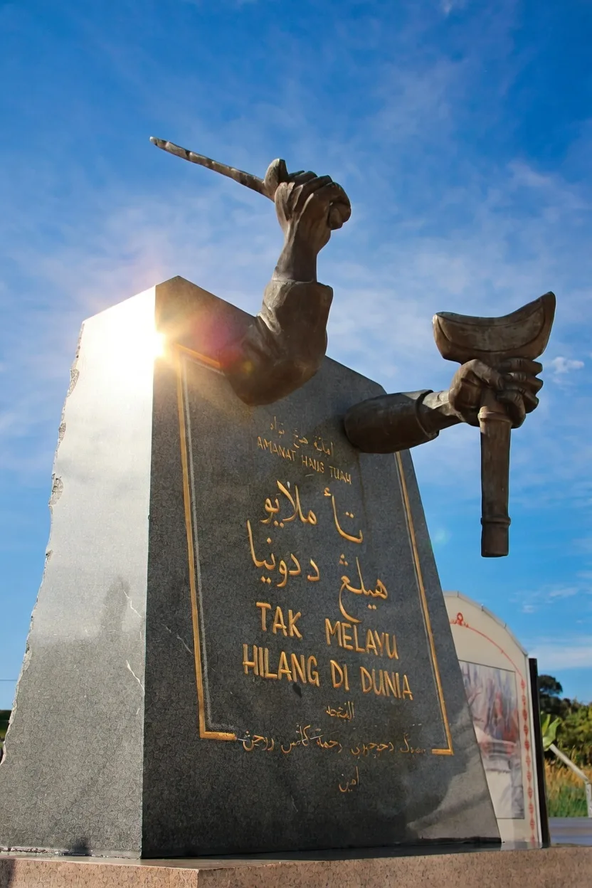 Depiction of Hang Tuah by Saufy Jauhary