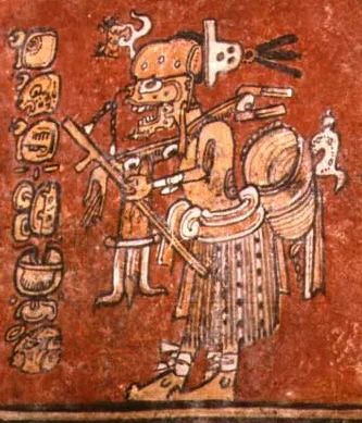 Depiction of Ah Puch by unknown Maya artist