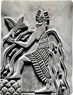 Depiction of Enki by Unknown author