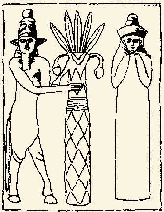 Depiction of Enlil by Paul Bedson