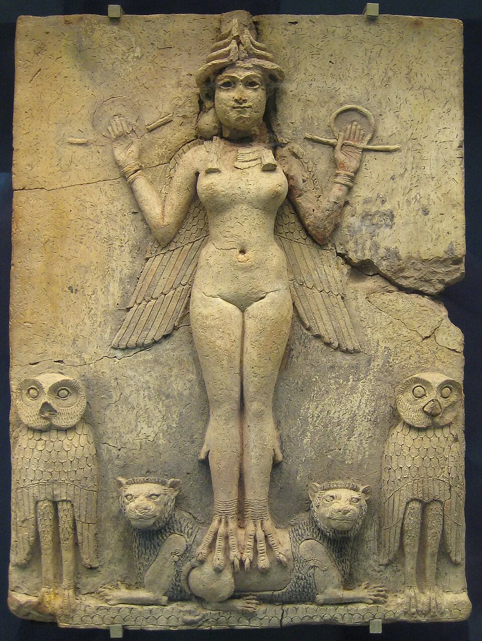 Depiction of Ereshkigal