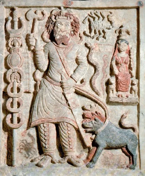 Depiction of Nergal by Unknown ancient Hatran relief sculptor
