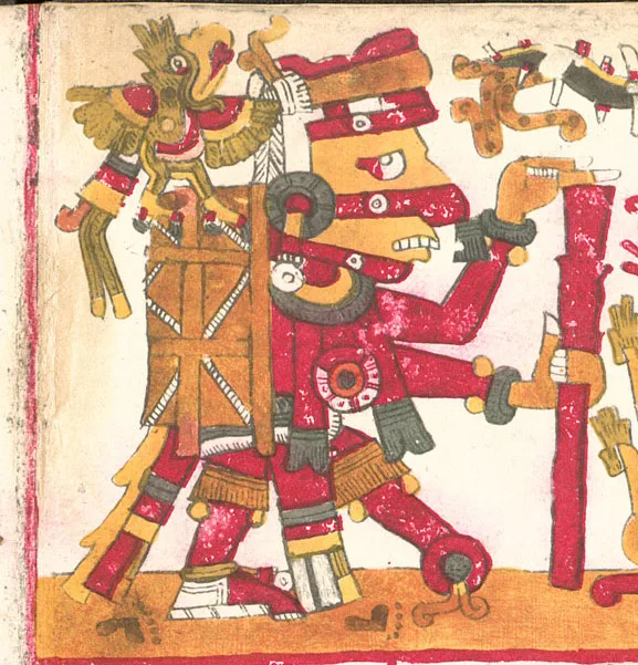 Depiction of Mixcoatl by Unknown author