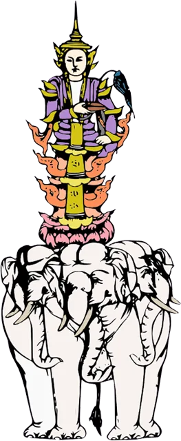 Depiction of Thagyamin by Hintha at English Wikipedia