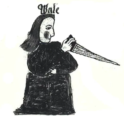 Depiction of Váli by Unknown author