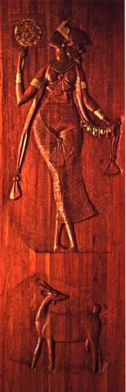 Depiction of Oshun by Jurema
