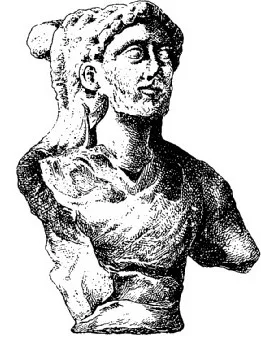 Depiction of Melqart by Georges Perrot, Charles Chipiez