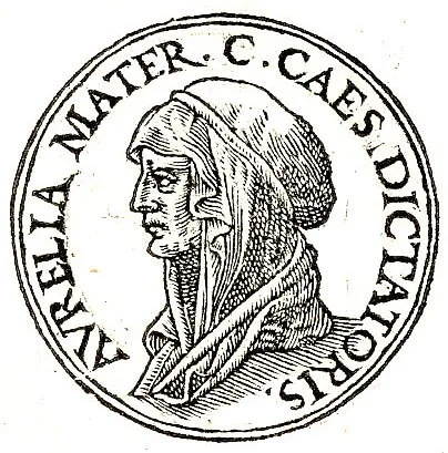 Depiction of Aurelia Cotta by Published by Guillaume Rouille (1518?-1589)