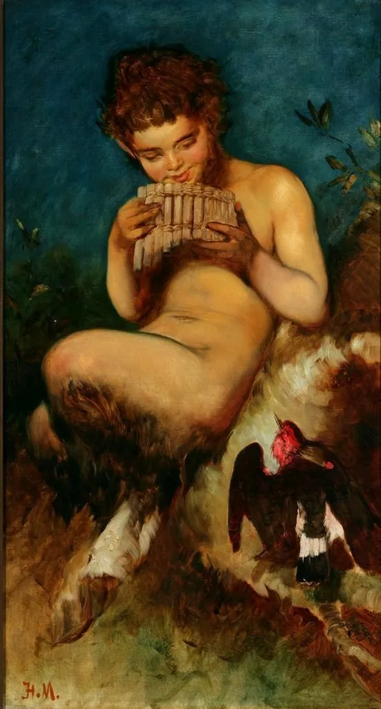Depiction of Faunus by Hans Makart