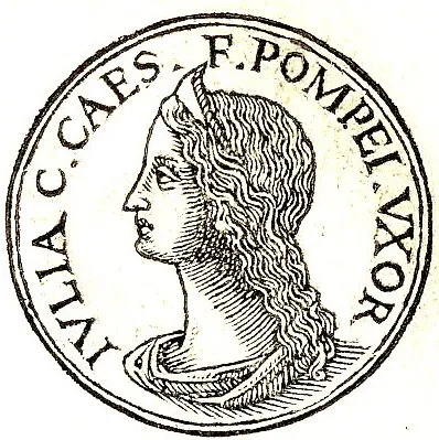 Depiction of Iulia Caesaris by Published by Guillaume Rouille (1518?-1589)