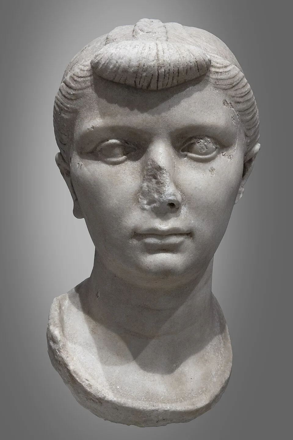 Depiction of Iulia the Elder by Didier Descouens