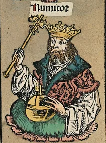 Depiction of Numitor by Michel Wolgemut, Wilhelm Pleydenwurff