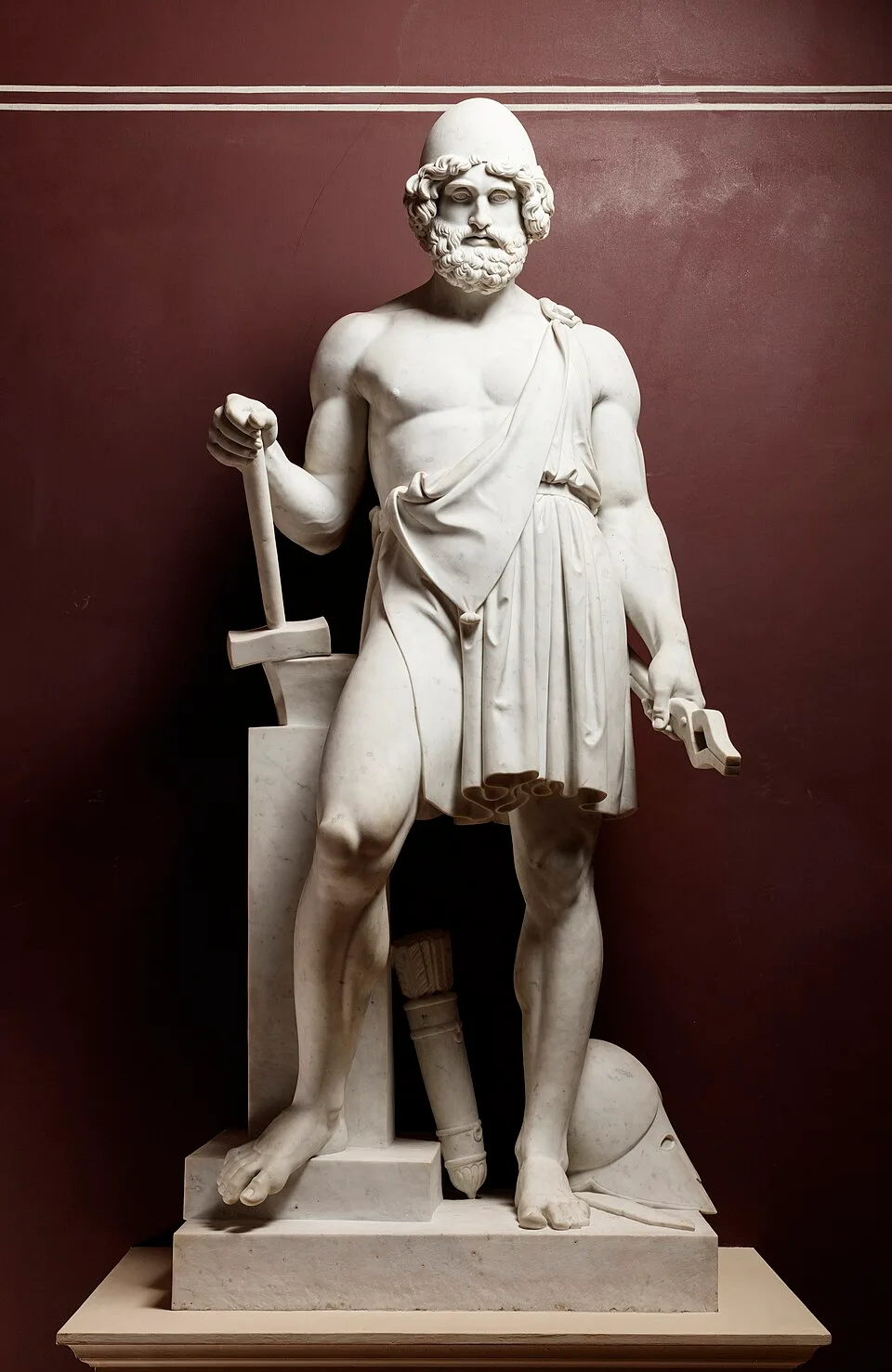 Depiction of Volcanus by Bertel Thorvaldsen
