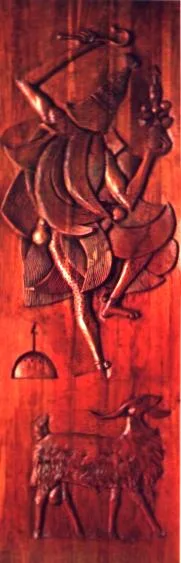 Depiction of Babalú Ayé by Jurema