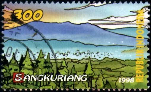 Depiction of Sangkuriang by Post of Indonesia