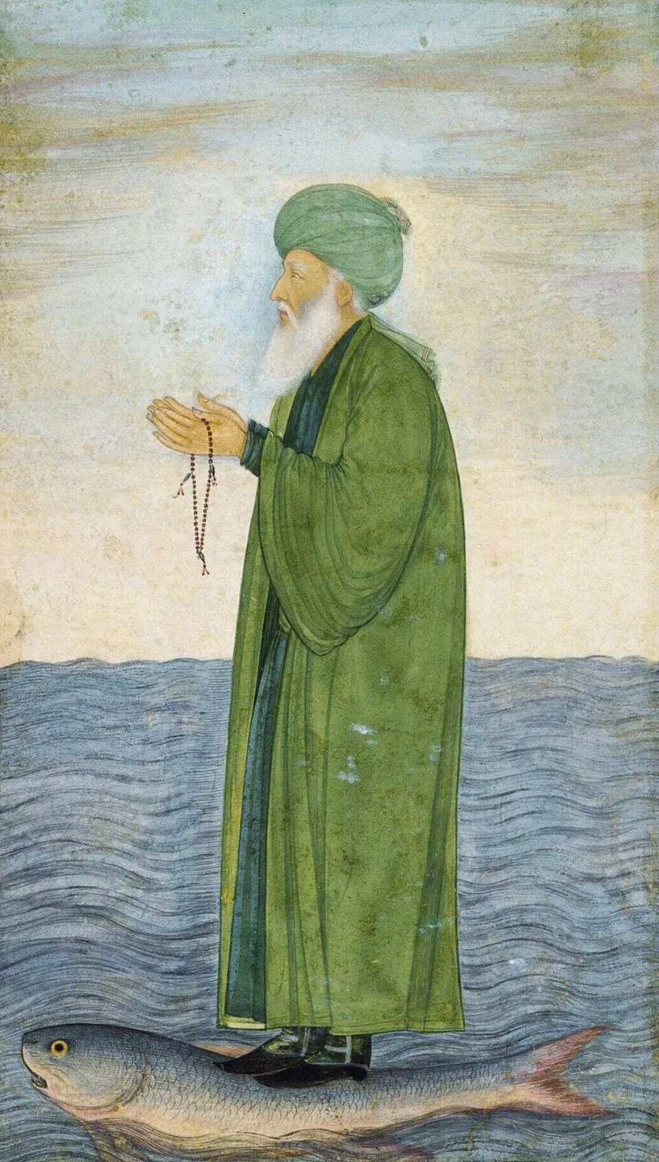 Depiction of Xidir Nabi by Unknown author