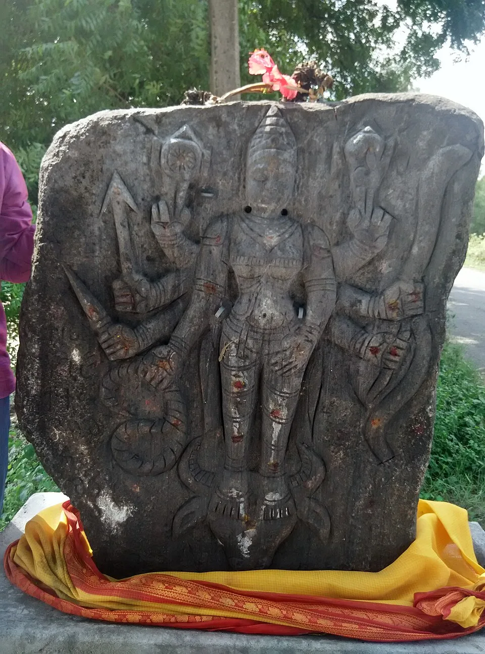 Depiction of Korravai by 1. MAA. THAMIZHILPPARITHI 2. M.S. ARUNKUMAR
