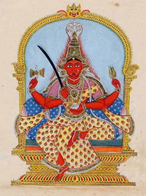 Depiction of Māriamman by Unknown author