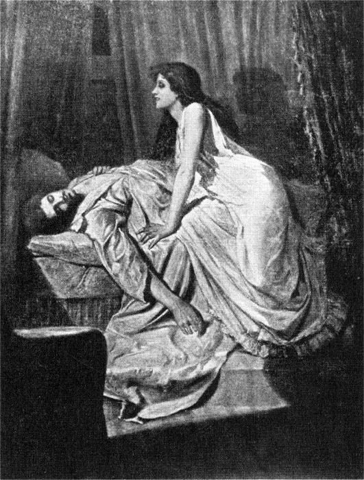 Depiction of Ubyr by Philip Burne-Jones