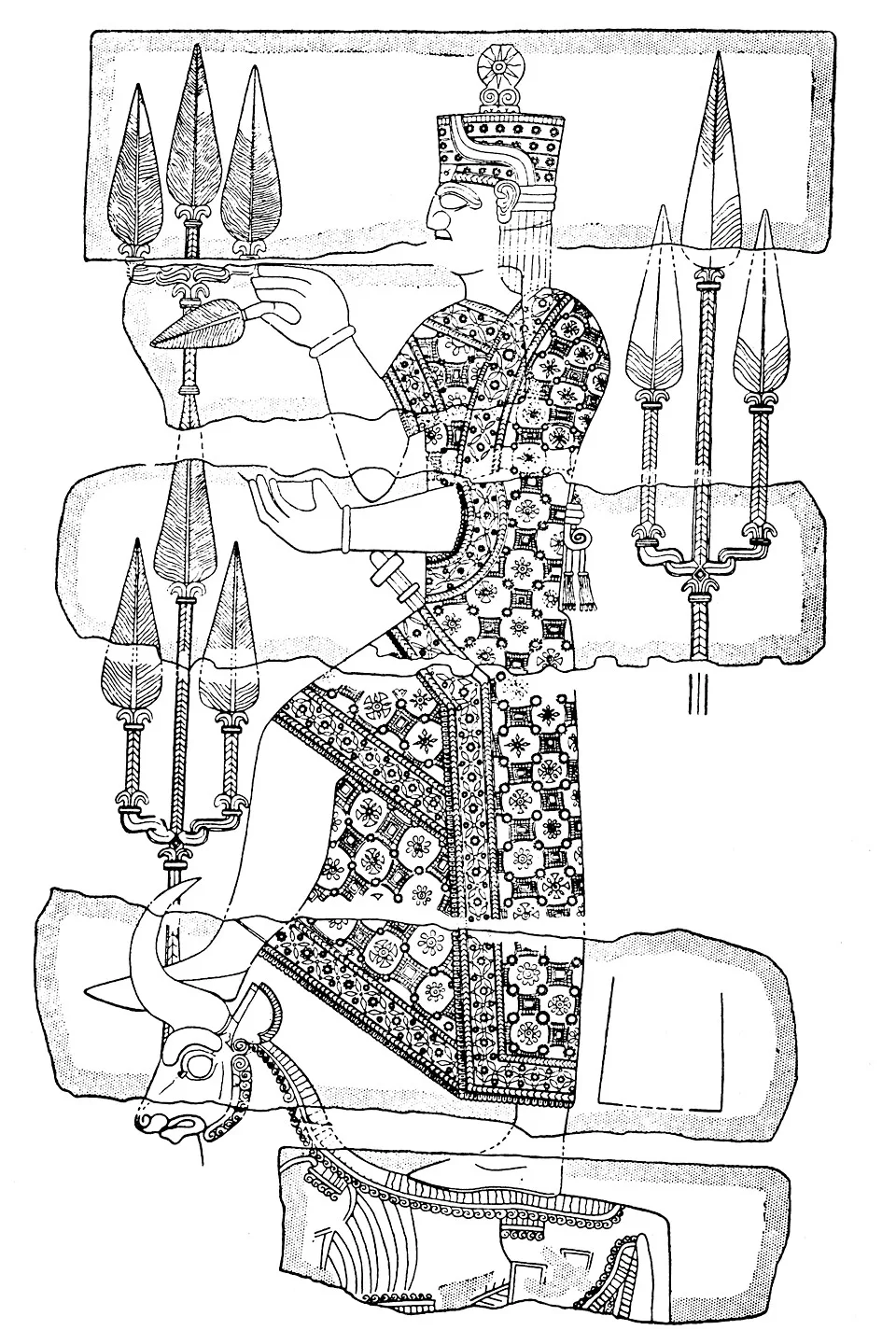 Depiction of Teisheba by Unknown author