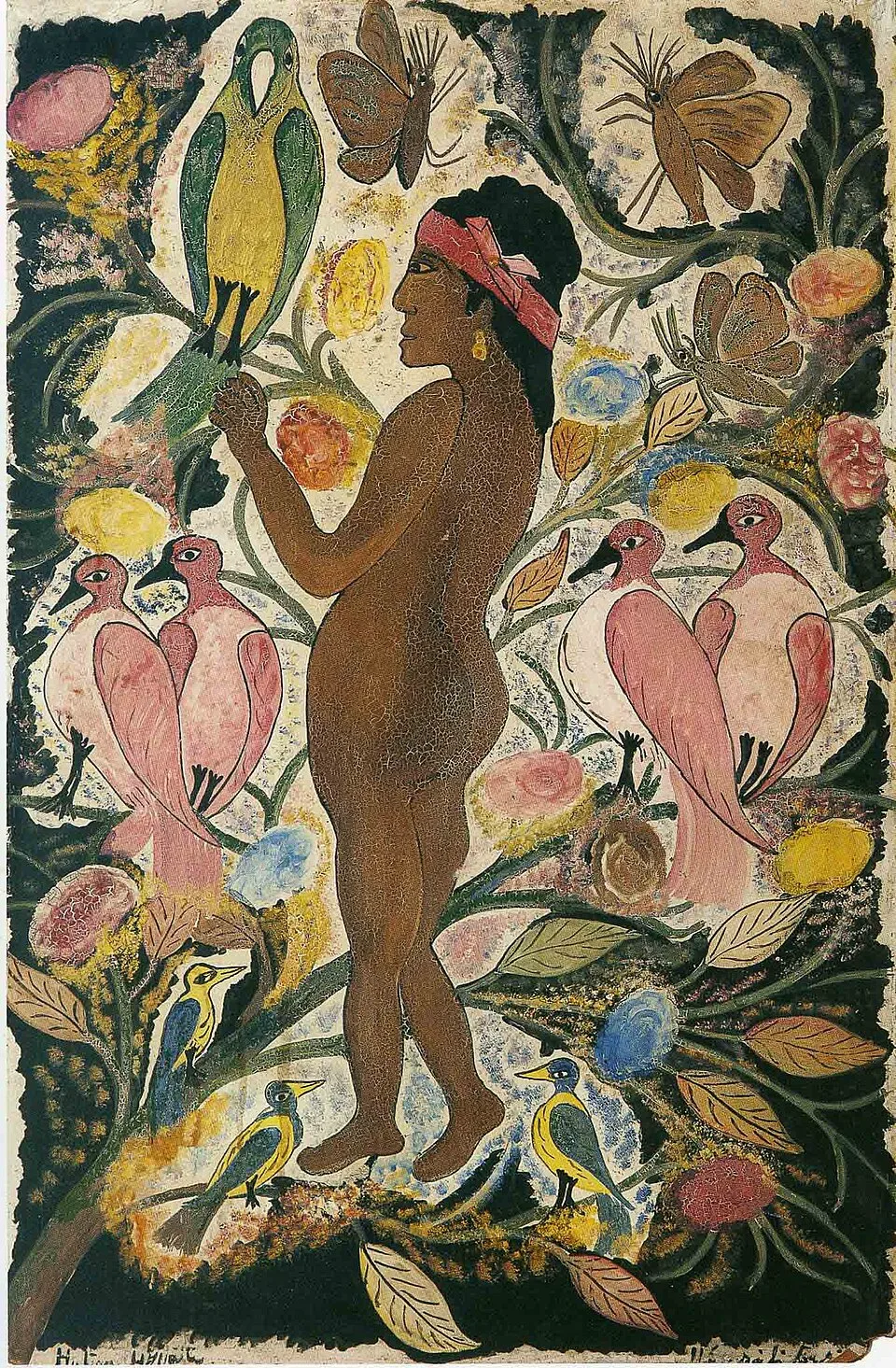 Depiction of Ezili Freda by w:Hector Hyppolite
