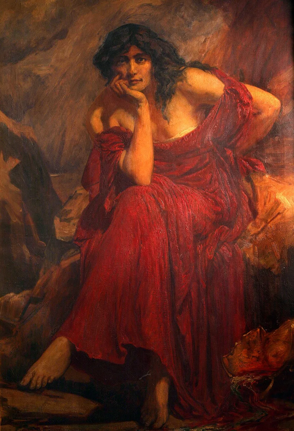 Depiction of Ceridwen by Christopher Williams